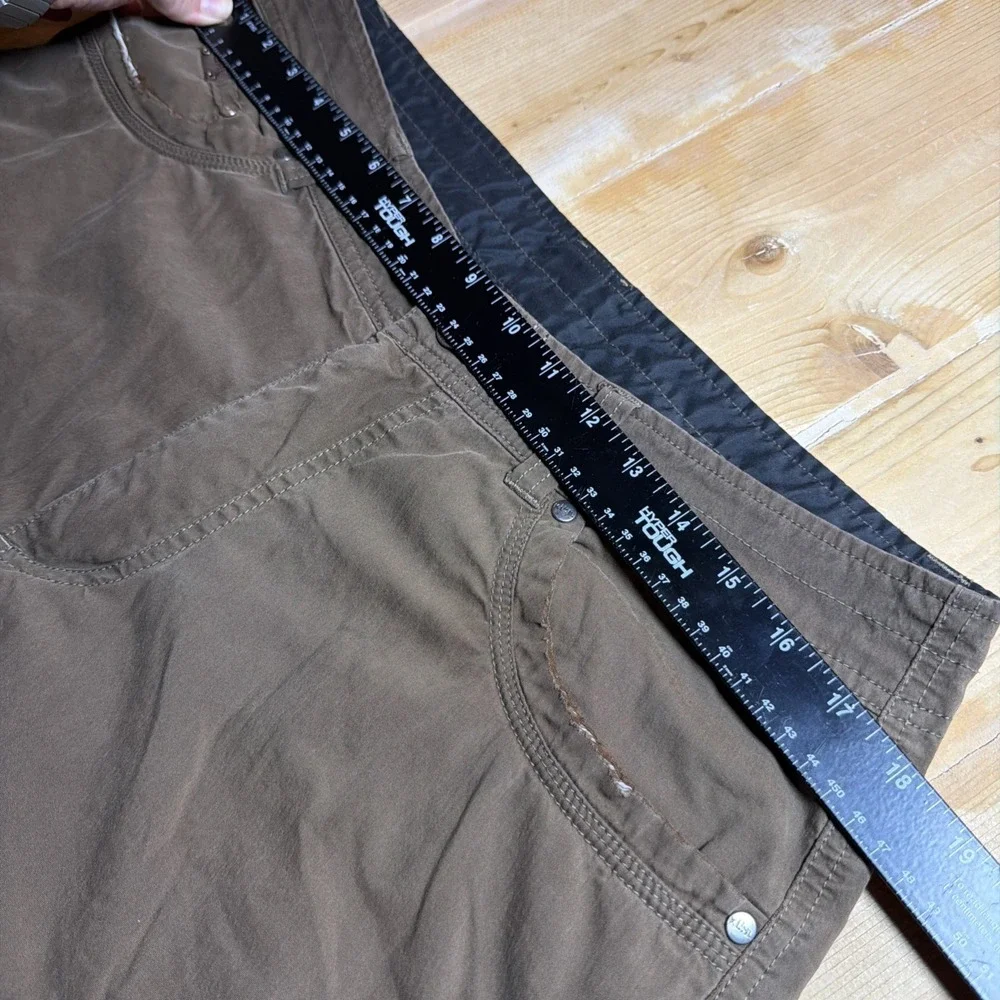 Kuhl Renegade Pants Mens 34x32 Brown Outdoor Hiking - Picture 12 of 12